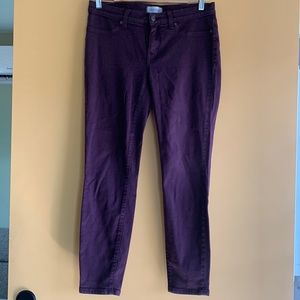 Lila Ryan Port/Wine Jeans Size 29